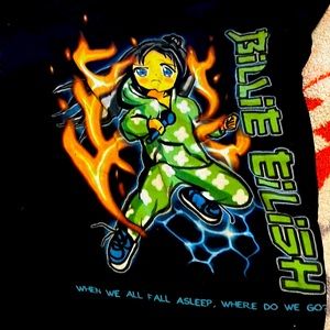 Billie Eilish Anime Tee